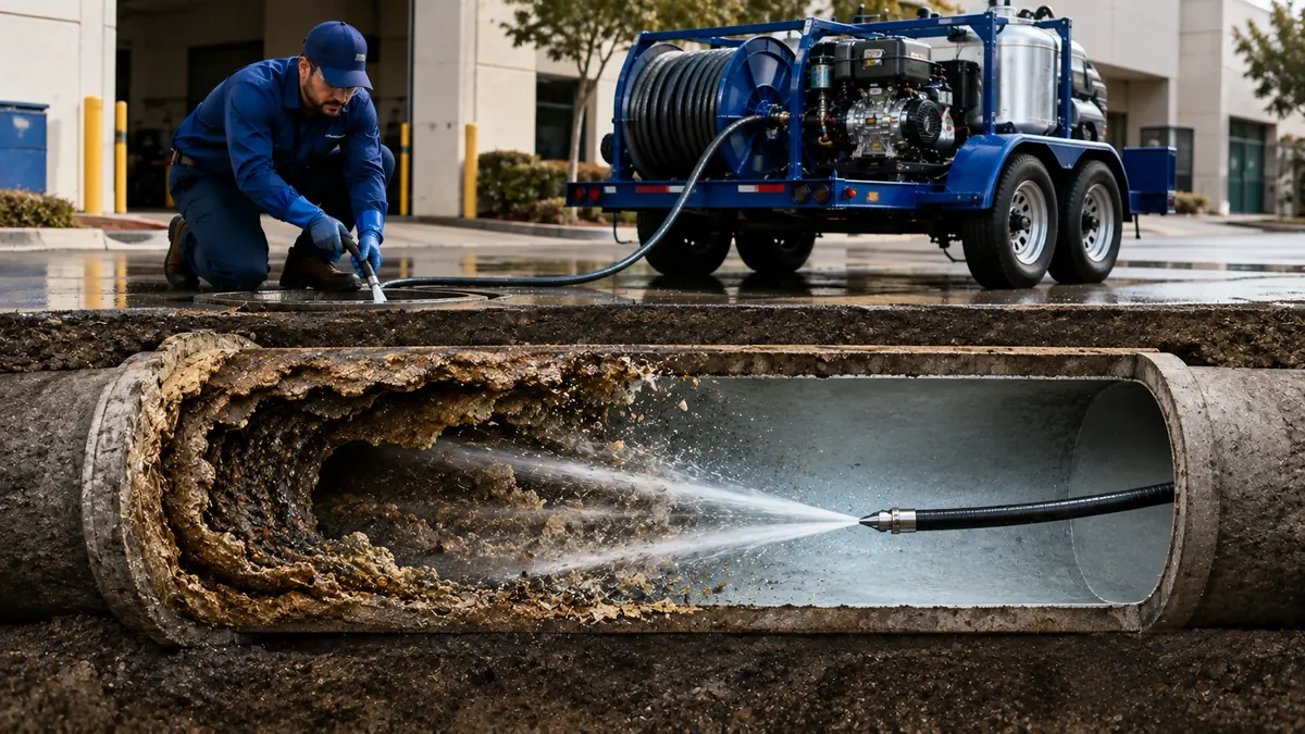Sewer Pipe Descaling in Harmony
